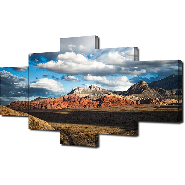 Millwood Pines Wall Art Picture Canvas Print Poster Painting Fram 5